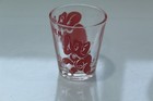 Vintage Pink Elephant Say When Shot Glass Barware
