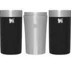 New Stanley The Lifted Spirits Collection Prismatic Highball Glass   Shaker Set