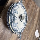 Royal Staffordshire Pottery  iris  Pattern Covered Soup Tureen