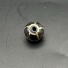 Ancient Agate Stone Longevity Football Bead