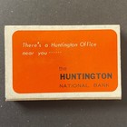 Huntington Master Charge Interbank 1960s Vintage Credit Card Matchbook