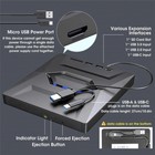7in1 External Cd Dvd Drive Usb 3 0 Writer Burner Player For Laptop Windows 11 10