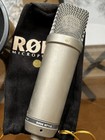 Rode Nt1a Studio Condenser Microphone W  Rode Shock Mount  Pop Filter  Bag  Xlr