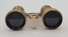 Antique 1900 s Lemaire Paris Mother Of Pearl   Gilt Brass Opera Glasses
