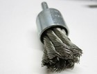 Weiler 10029 3 4   014 Stainless Steel Knot Wire End Brush 3 4 22 000 Rpm Usa