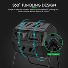 Outdoor Compost Tumbler Dual Rotating Batch Compost Bin 43gal Tumbling Composter