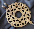 Rare Antique Heavy Bronze Moroccan Door Knocker Bohemian Chic