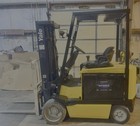 2005 Yale Electric Forklift 6 000 Lb Capacity 36v 3stage Mast 82    Forkssideshift