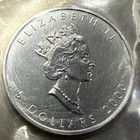 2000 Canada Elizabeth Ii 5 Dollars 9999 Silver Maple Leaf 1 Oz Coin  43