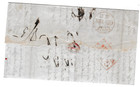 Ns27 1854 India Full Letter To London Carried By Ss Bengal Ship Good Cancels