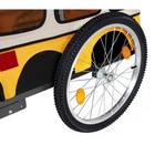 Large Folding Bike Trailer For Dogs     Heavy-duty Steel Frame  Spacious