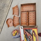 Vtg 1980s Stomper Earthquake Alley Action Track System Playset W Box Schaper Htf