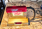 Vintage Miller High Life Beer Bankers Light And Clock