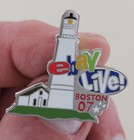 New Set Of 10 Ebay Live  Boston  07 Pins - Tack  Lapel  Hat