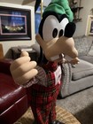 Disney Store Animated Goofy Christmas Figure     24        Vintage     Works Great