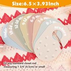 Wsicse Baby Closet Divider  Double-sided Clothes Dividers retro Retro