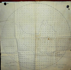 Vintage Lily Art Needle Punch Rug Stamped Canvas Hooking Scottie Dog 30 X 30 