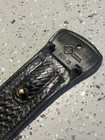 Aker Black Leather Duty Belt B01-48  Size 48 Basketweave W  Brass Buckle