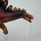Safari Ltd Stegosaurus Figure Red Prehistoric Dinosaur Animal Figurine 6  2007