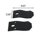Wall Mount Sink Brackets Pair Regular Long Heavy Duty Iron Brackets Rsf Finish