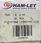 New Hamlet Valve   Fitting 762lb8mm  Qty 20