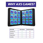 Axs Games Toploader Binder  Holds 252 Toploaders 9-pocket Top Loader Storage