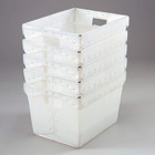 Postal Mail Tote Without Lid  Corrugated Plastic  Natural  18-1 2x13-1 4x12 - L