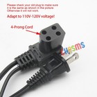 4 Prong  110v Foot Pedal Control For Singer 609 620 625 626 628 629 635 636 638