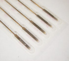 50 Tattoo Needles Professional 9 Mag Flat Bug Pin Shader Sterilized Disposable 