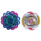 Beyblade Burst Quadstrike Gambit Dragon D8 And Ambush Achilles A8 Spinning Top