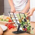 Adjustable Metal Book Holder Book Stand For Reading Cookbook Stand