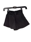 Yogalicious Girls Lightstreme Colby Crossover Athletic Shorts Black Size S 7-8