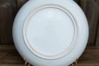 Large Chinese Underglazed Blue   White Charger With Courtyard Scenes 37cm