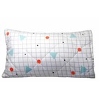 Jack   Jill Organic Cotton Quilted Pillow Cover  - Yellow  jack  - New