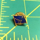 Alaska State Flag Tie Tac Lapel Collectors Pin  Cool Alaska Collectible Pin 3 8 