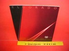 2001 Cadillac Eldorado Etc Deluxe Showroom Brochure Catalog Paint Chips Lot Of 3