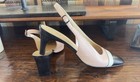 St  John Vintage Slingback Shoes Size 8 5 B