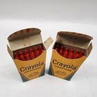 Crayola Crayons Vintage 2 Dozen Box Brown Non Toxic No 836 Binney   Smith Unused