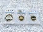 2007 Pcgs Taiwan China Commemorative Proof Set 100  50  20 Yn Zodiac Year Of Pig