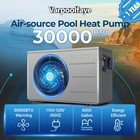 Varpoolfaye 27 000 Btu Pool Heater Heat Pump For Above Ground Pools Inground