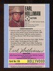 1991 Starline Hollywood Earl Holliman Auto Signed Autograph  forbidden Planet 