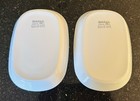 Set Of Two Vintage Corning Ware Sidekick Snack Plates P 140 B  4 5 By 6 75 In 