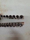 Craftsman Socket Lot Metric Deep   Standard Sockets On Rails 