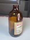 Vintage Yuengling 6  Glass Beer Bottle Pottsville Pennsylvania Breweriana