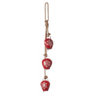 Christmas Door Hanger   Ringing Snowflake Bells