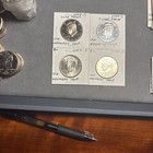2007 P D S S Kennedy Half Dollar Lot 90  Silver clad Proof Bu Pdss 4 Coins 0 900