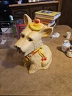 Vintage Reliable Plastic Scotty Scottie Dog Piggy Bank 1970   s Made In Canada