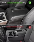 Center Console Armrest Cover For Accessories 2014 2015 2016 2017 2018  Leather A