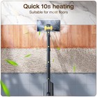 Steam Mop With Detachable Handheld Cleaner  10-in-1 Multi Gray 