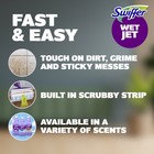 Swiffer Wetjet Spray Mop Starter Kit  1 Power Mop   1 Floor Cleaner   5 Pads  ba